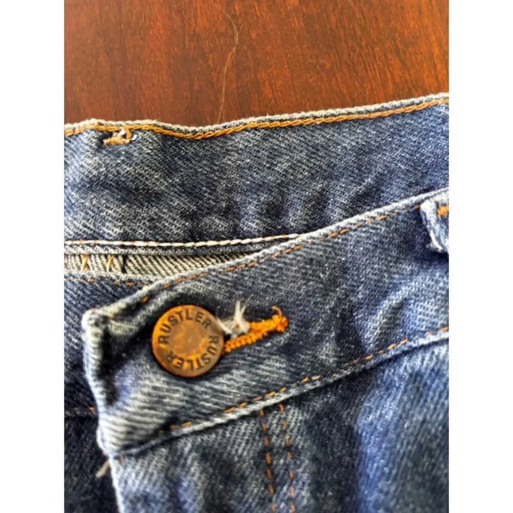 Rustler Jeans Men 36x29 Regular Fit NWT Heavyweight Denim Straight Leg Workwear
